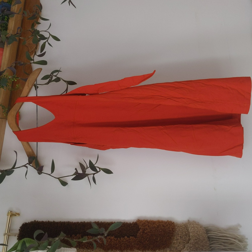 Patagonia Halter Dress M Back Tie - Picture 7 of 7